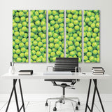 Tennis Balls Background Canvas Print SKU 10824