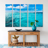 Caribbean Seascape Canvas Print SKU 10598