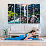 Svartifoss Waterfall Iceland Canvas Print SKU 10609