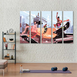 Skateboard Park Canvas Print SKU 10822