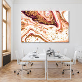 Abstract Golden Swirl Canvas Print SKU 10208