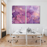 Abstract Colorful Marble Canvas Print SKU 10209