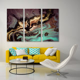 Whirlwinds of Marble and Agate Canvas Print SKU 10203